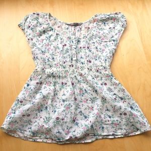 ZARA | Floral Top Size XS